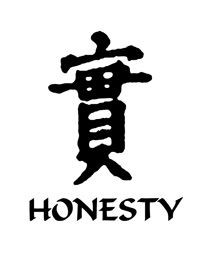 Kanji - Honesty